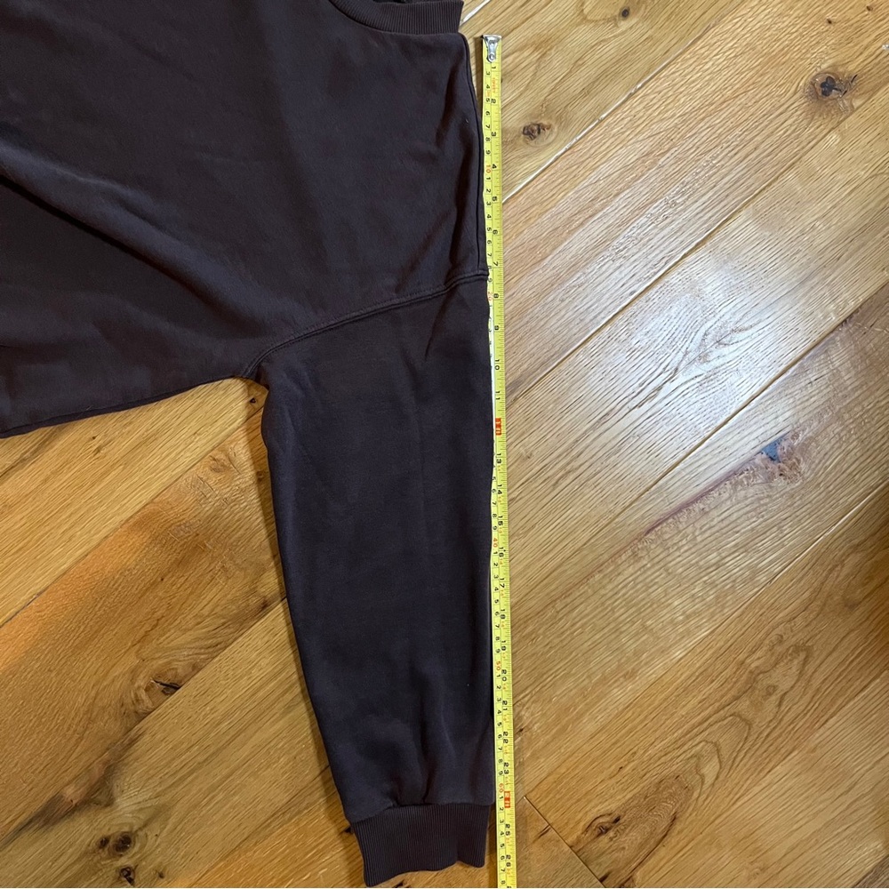 H&M (Divided) Chocolate Brown Cosy Crewneck Sweatshirt. Women's XS - Picture 5 of 9